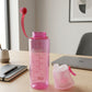 Plastic Sports Water Bottle – Dual Function with Built-In Mist Spray (600 ML)