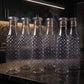 transparent bottle set for kitchen