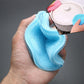 6078 Silicone Dish Scrubber Sponge Mildew Free Non Stick (Mix Color)