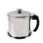 Stainless Steel Oil Strainer Pot With Lid And Filter Mesh (1 Set)