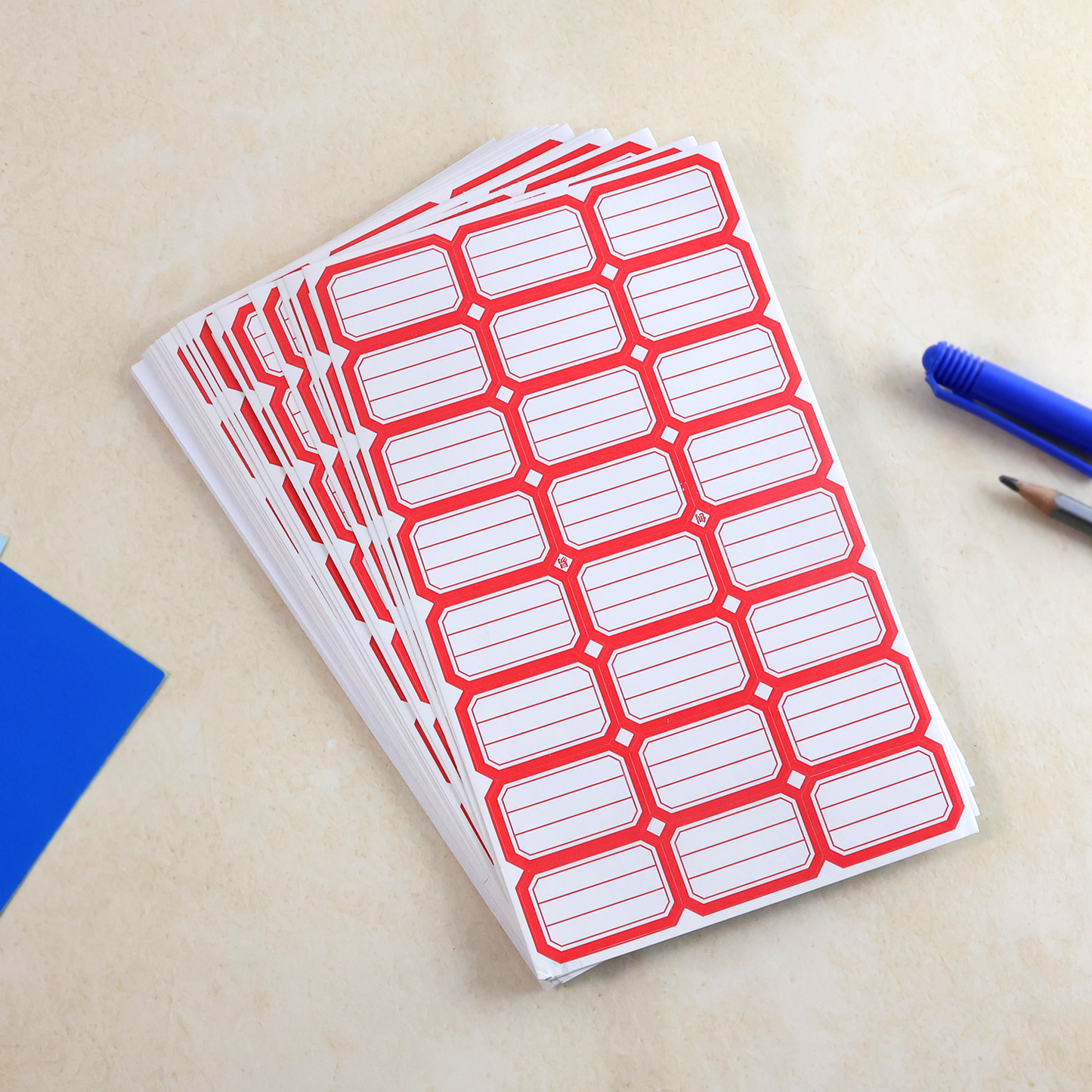 50 Sheets Self-adhesive Label Stickers