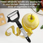 2618 2-in-1 Double Julienne And Vegetable Peeler