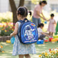 Kids School Backpack Sling Crossbody Bag Astronaut Print Hard Shell (1 Pc)