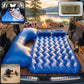 Comfortable Car Air Mattress Bed Set With Inflatable Headrest For Travel Relaxation (1 Set)
