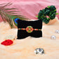 Designer Flower Rakhi With Colorful Enamel Petals And Golden Beads