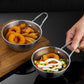 Stainless Steel Small Tadka Pan With Long Handle For Tempering 11 Cm (1 Pc)