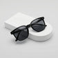 Uv Protection Stylish Black Sunglasses For Men And Women Classic Frame (1 Pc)