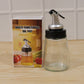 Glass Oil Dispenser Bottle  No-drip Spout 170 Ml Capacity