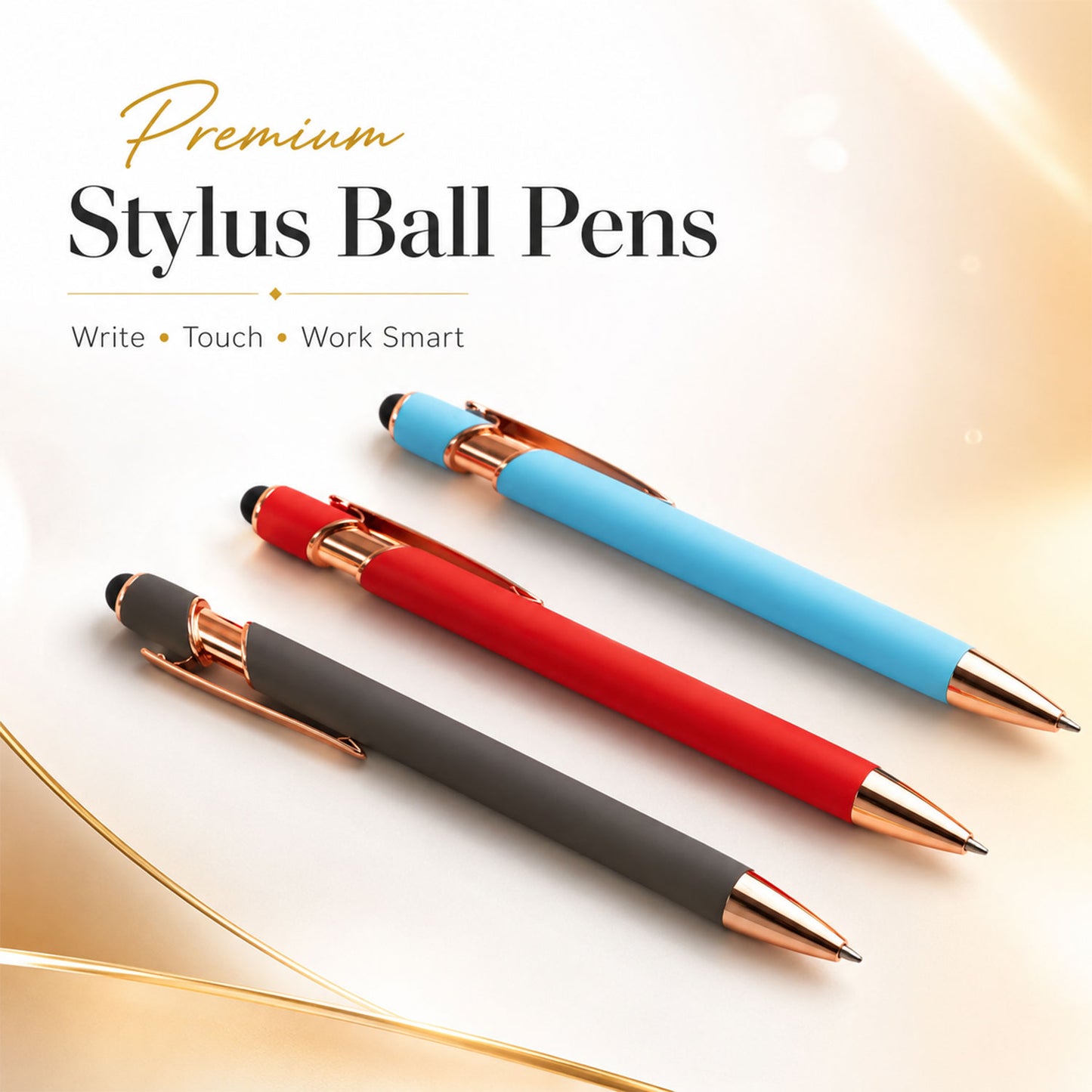 Mix Color Writing Ball Pen Smooth Ballpoint Pen For School Office Home (1 Pc)