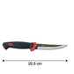 Stainless Steel Kitchen Utility Knife With Ergonomic Grip Handle (1 Pc)