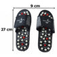 Acupressure Foot Massage Slippers Reflexology Massager Sandal Size 8 (1 Pair)