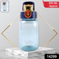 Blue Plastic Leak-proof Flip Cap  Safty Lock Water Bottle (600ml Approx  1 Pc)