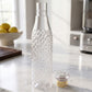 Premium Designer Transparent Water Bottle Set (6 Pc Set 1000 Ml Approx)