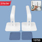 Multipurpose Shelf Organizer Hanging Storage Rack (2 Pc Set With 2 Adhesive Hook)