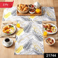 2 In 1 Reversible Dining Table Placemat (2 Pc  Small  Big)