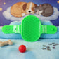 Pet Grooming Bath Brush With Adjustable Hand Strap For Dogs  Cats (1 Pc)