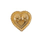 Heart Shaped Kankavati Kumkum Holder For Puja And Tilak Rituals (1 Pc)