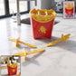 French Fries Shape Ice Popsicle Mould Set Reusable Kulfi Ice Cream Maker (3 Mold)