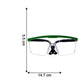 Safety Goggles with Adjustable Temple Length for Eye Protection (1 Pc)