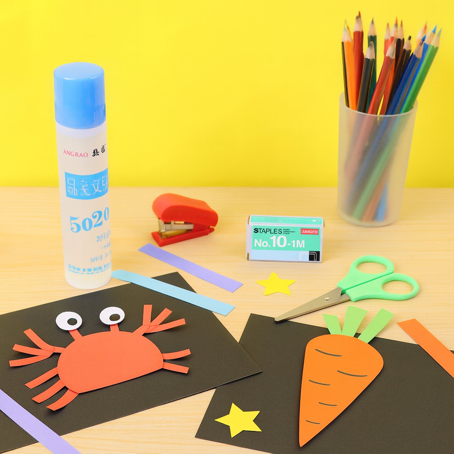 Kids Crafting And Stationery Set  4 Pc Set