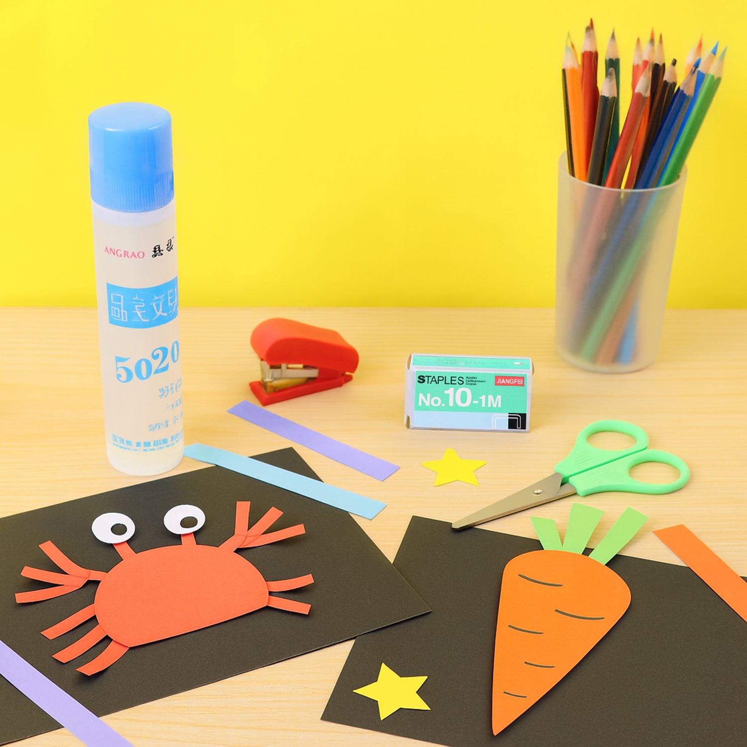 Kids Crafting And Stationery Set  4 Pc Set