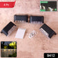  4-Piece Solar Waterproof Garden Stair Railing Lights - in-use lifestyle shot