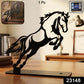 black horse desk decor