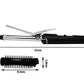 1343 Hair Curling Iron Rod For Women (Black)
