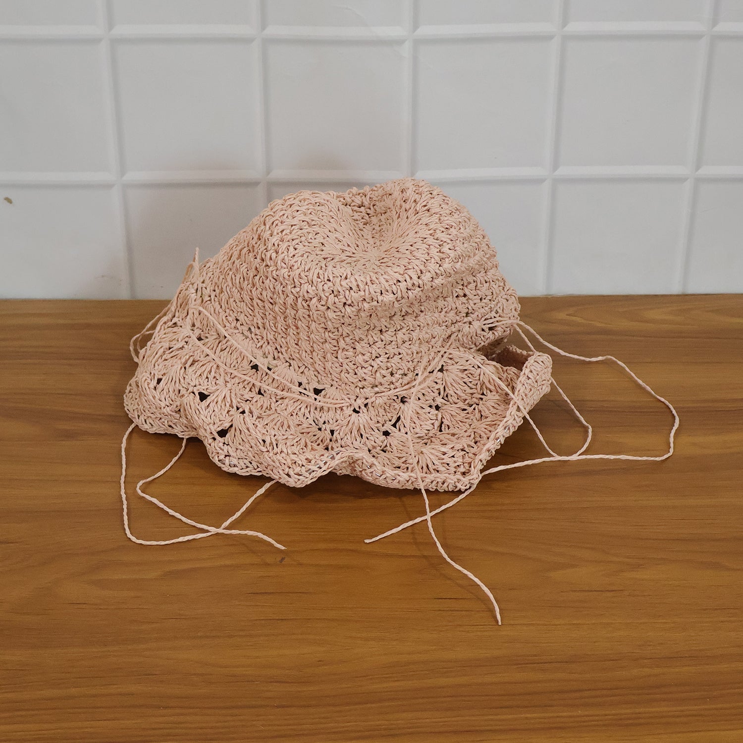 Stylish Handwoven Wide Brim Summer Sun Hat Cap (1 Pc)