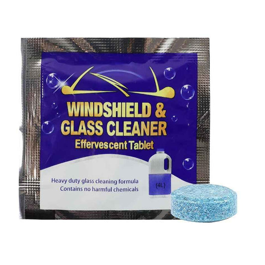 Car Windshield Glass Cleaning Effervescent Tablet (1 Pc)