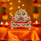 Plastic Decorative Small Singhasan For Laddu Gopal Krishna Ji Or Ganesha Idol (1 Pc)