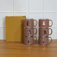 Premium Round Tea Cup Set (6 Pc Set)