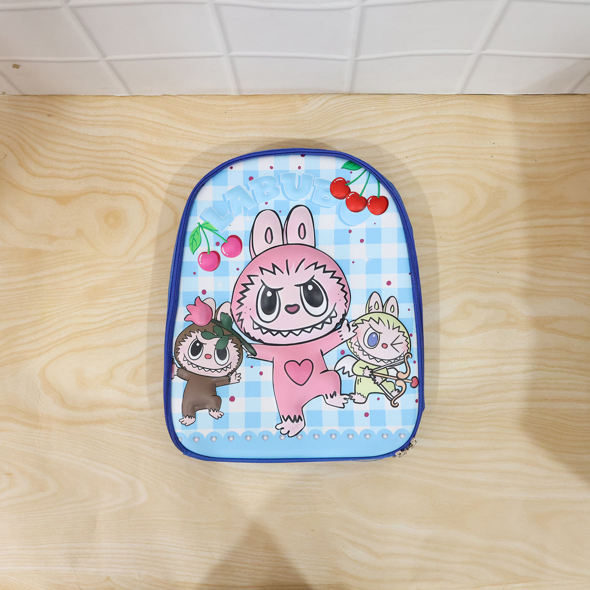 Cute Cartoon Printed Kids School Backpack (1 Pc 12 Inch)