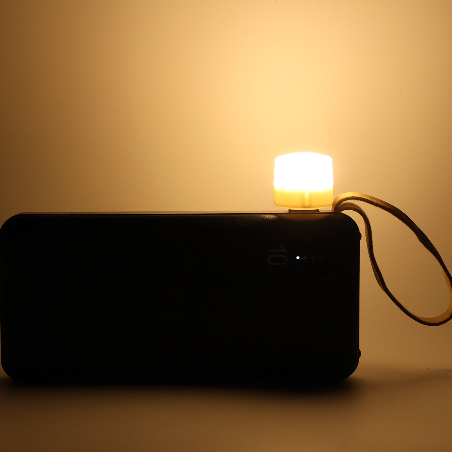Yellow Usb Led Lamp Night Light Plug Small Led Nightlight  (1 Pc)