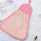 Microfiber Wash Basin Hanging Hand Kitchen Towel Napkin With Loop