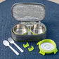 Ganesh Sigma Twin 300 Stainless Steel Lunch Box Set (1 Set)