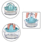 10055 Manual Drink Orange Lemon Citrus Lime Fruit Juice Juicer Squeezer Bpa Free Press  Pourer With Lid Plastic Manual(1 Pc)