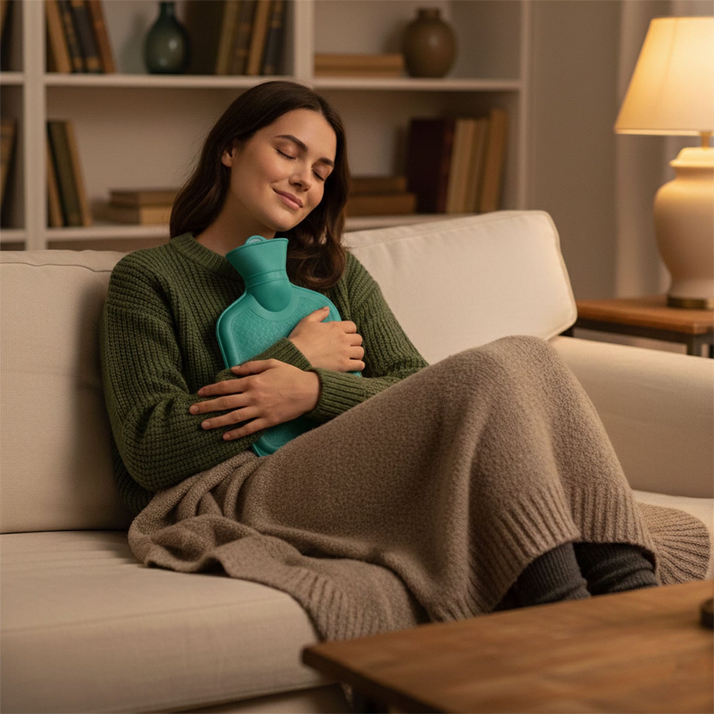 Reusable Hot Water Bottle (26  15.5 Cm 1 Pc)