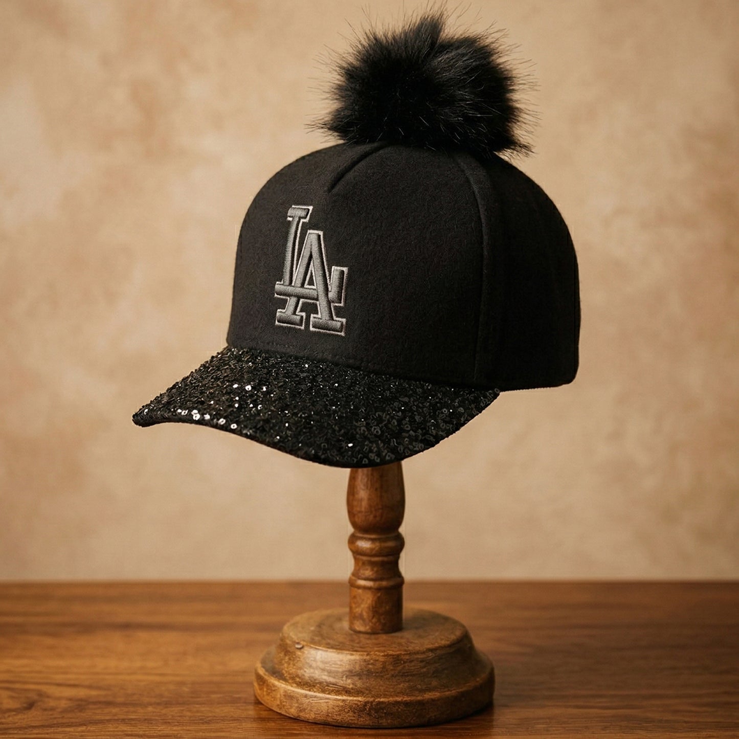 Stylish Embroidered Logo Design Baseball Cap (1 Pc)