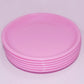 2185 Round Shaped Mini Soup Platesdishes - 6 Pcs