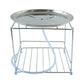 Heavy Duty Stainless Steel Multipurpose Utensils Stand 1 Pc