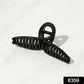 Plastic Hair Claw Clips Strong Clips (1 Pc  Mix Design  Color)