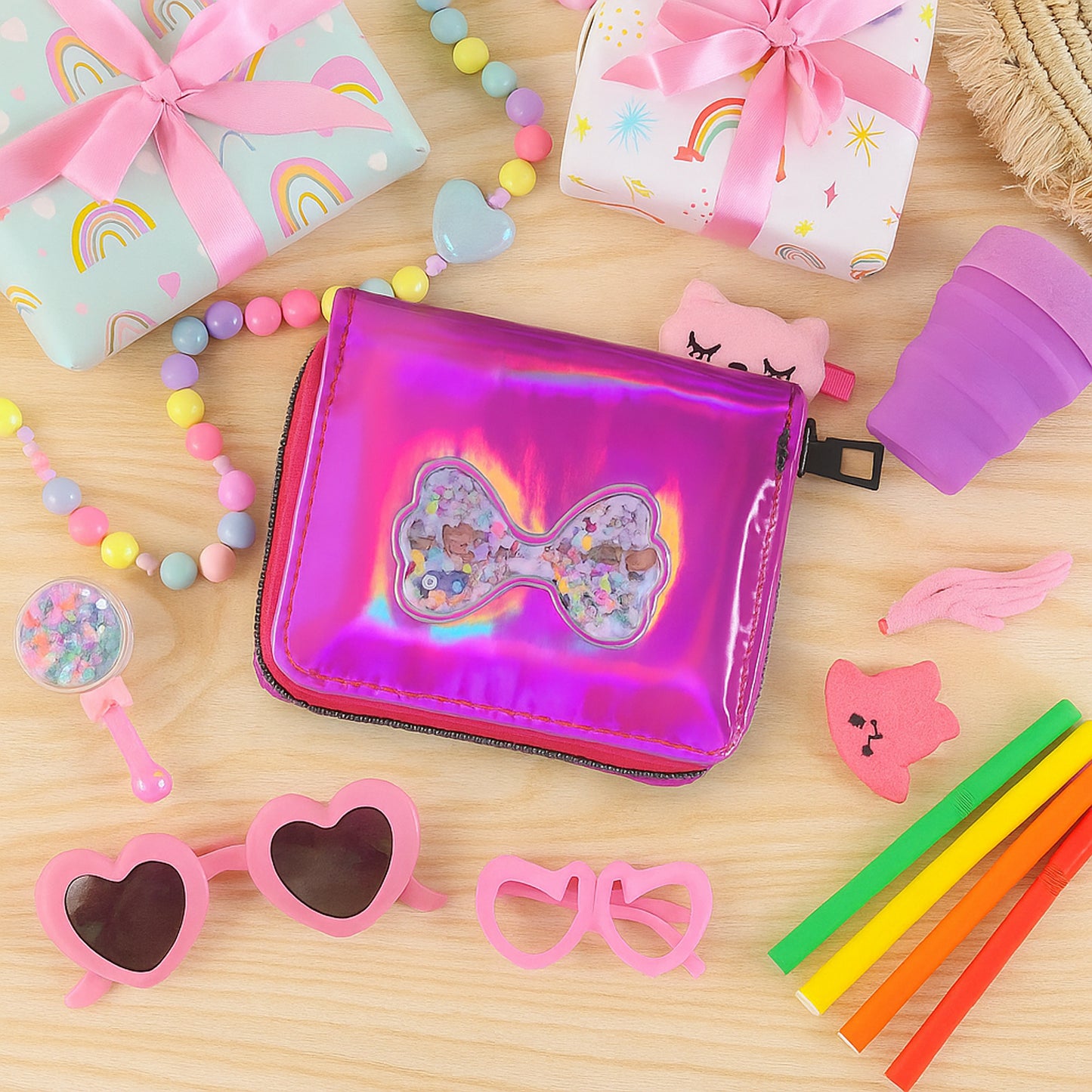 Vibrant Stylish Kids Wallet (1 Pc)