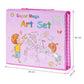 Super Mega Art  Craft Drawing Coloring Kit (208 Pc)