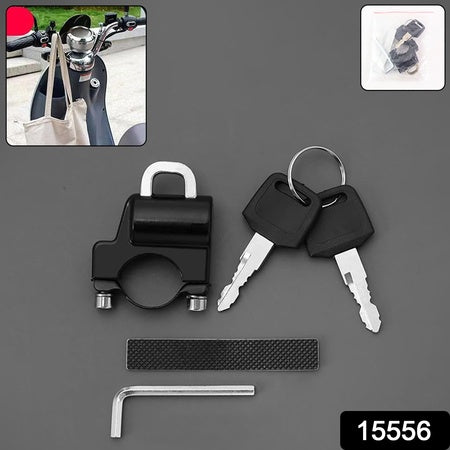 Heavy-duty Helmet Lock For Motorcycle