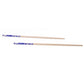 Reusable Bamboo Chopsticks With Blue Chinese Print Design (2 Pc)