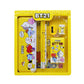 3294 Stationery Kit For Kids - Stationery Set Includes Metal Pencil Box Sharpener Pencil And Eraser Set School Supply Set Birthday Return Gift For Kids Boys Girls (12 Pc Set)