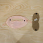 Reusable Soft Cloth Face Mask With A Removable Eye Shield And Ear Loops (1 Pc)