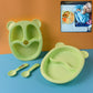 Premium 4-piece Kids Mealtime Feeding Set