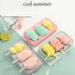 8188 Silicone Popsicle Molds Reusable Ice Cream Molds With Sticks And Lids. A Must-have Popsicle Mold For Summer.